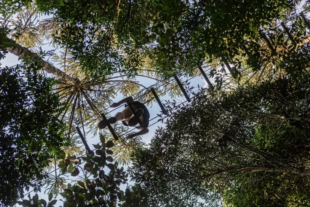 Arvorismo no Parque Vila Velha 5